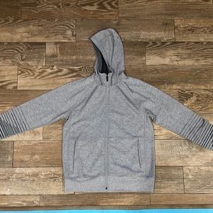 Brooks soft gray athletic Jacket